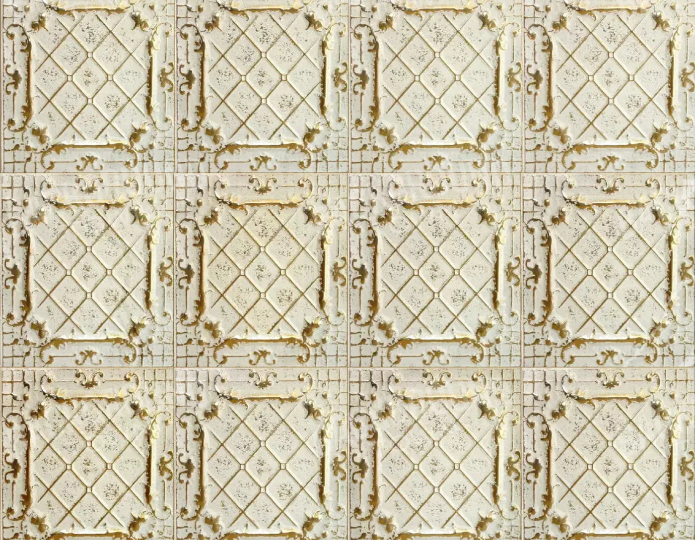 Cream Tiles 8X6 Fleece ( 96 X 72 Inch ) Backdrop