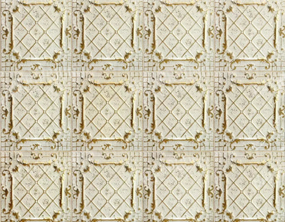 Cream Tiles 8X6 Fleece ( 96 X 72 Inch ) Backdrop