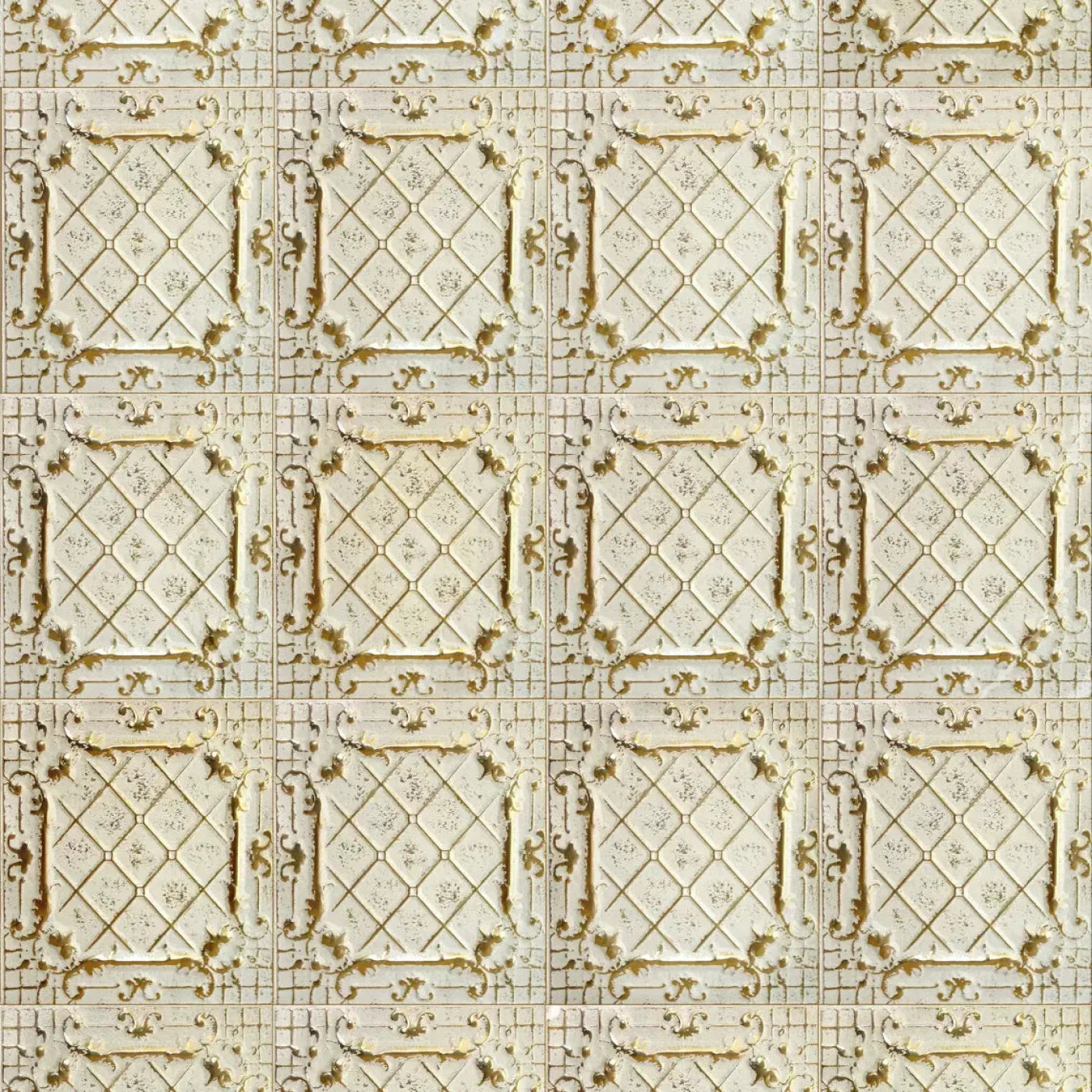 Cream Tiles 5X5 Rubbermat Floor ( 60 X Inch ) Backdrop