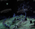 Creepy Tree In Graveyard 12’X10’ Ultracloth (144 X 120 Inch) Backdrop