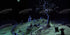 Creepy Tree In Graveyard 20’X10’ Ultracloth (240 X 120 Inch) Backdrop