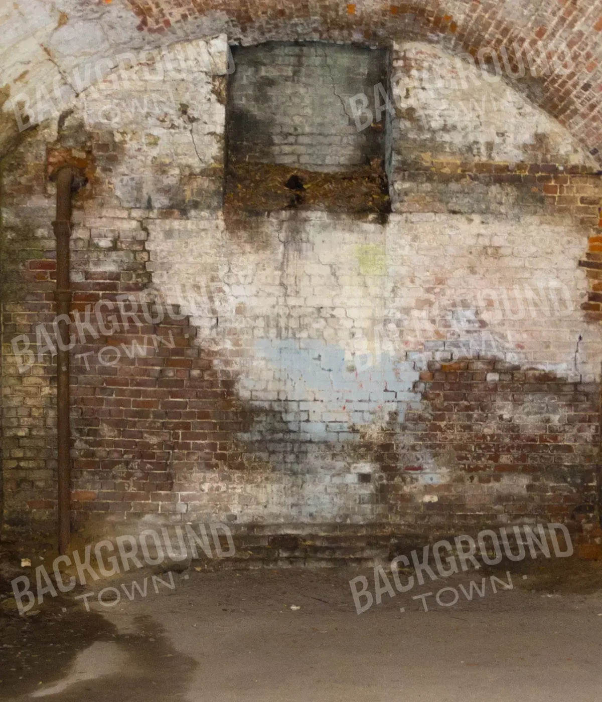 Creepy Tunnel 10X12 Ultracloth ( 120 X 144 Inch ) Backdrop
