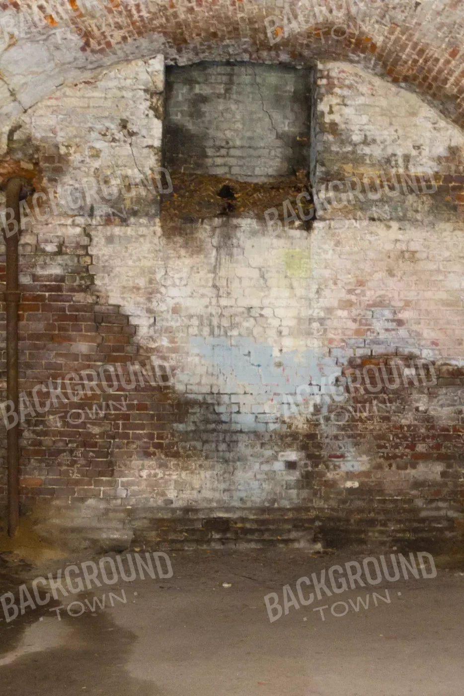 Creepy Tunnel 5X8 Ultracloth ( 60 X 96 Inch ) Backdrop
