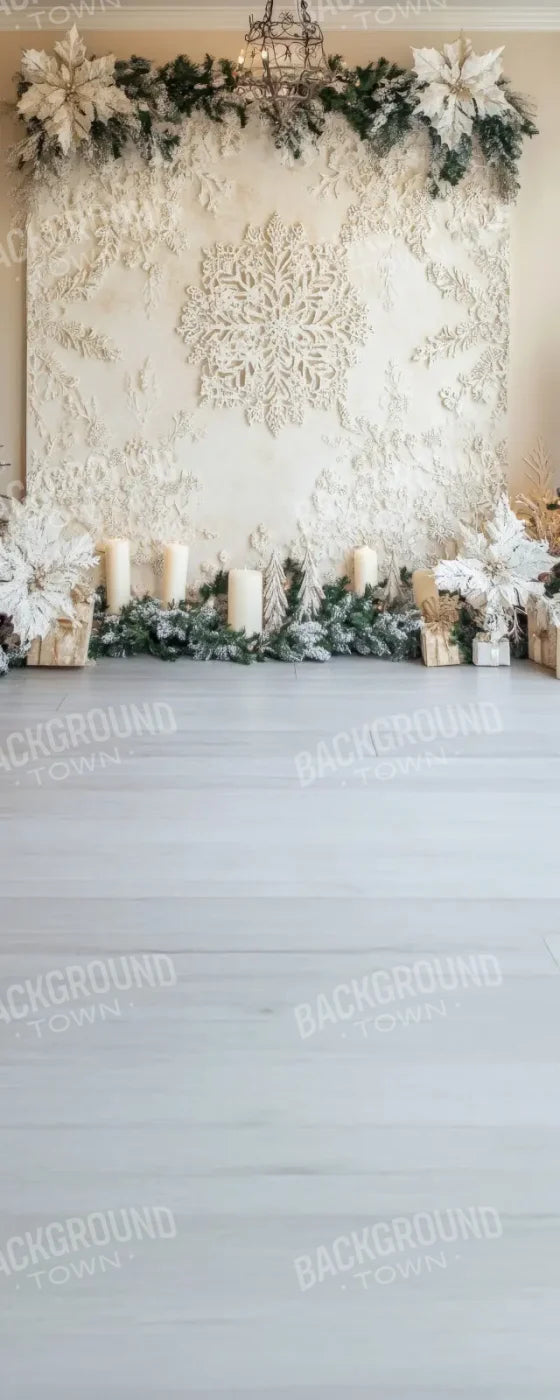 Crochet Christmas Tapestry Sweep 8’x20’ UltraCloth (96 x 240 inch) Backdrop