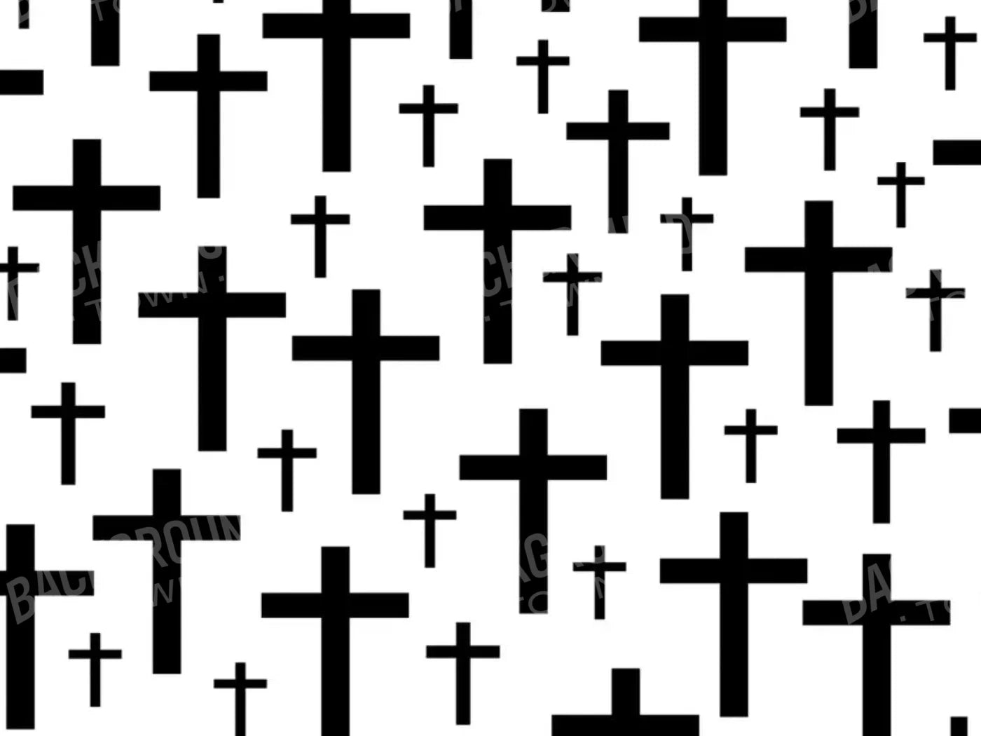 Crosses 2 10X8 Fleece ( 120 X 96 Inch ) Backdrop
