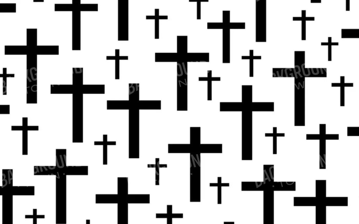 Crosses 2 14X9 Ultracloth ( 168 X 108 Inch ) Backdrop