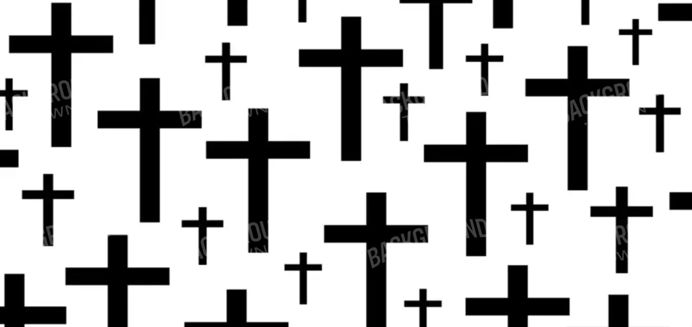 Crosses 2 16X8 Ultracloth ( 192 X 96 Inch ) Backdrop