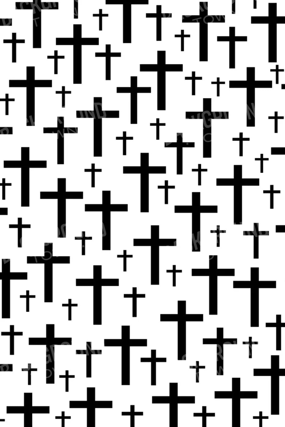 Crosses 2 5X8 Ultracloth ( 60 X 96 Inch ) Backdrop