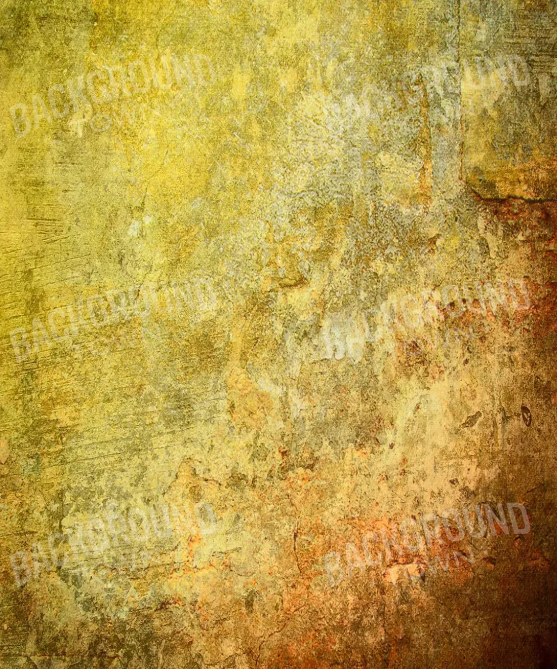 Yellow Urban Grunge Backdrop for Photography