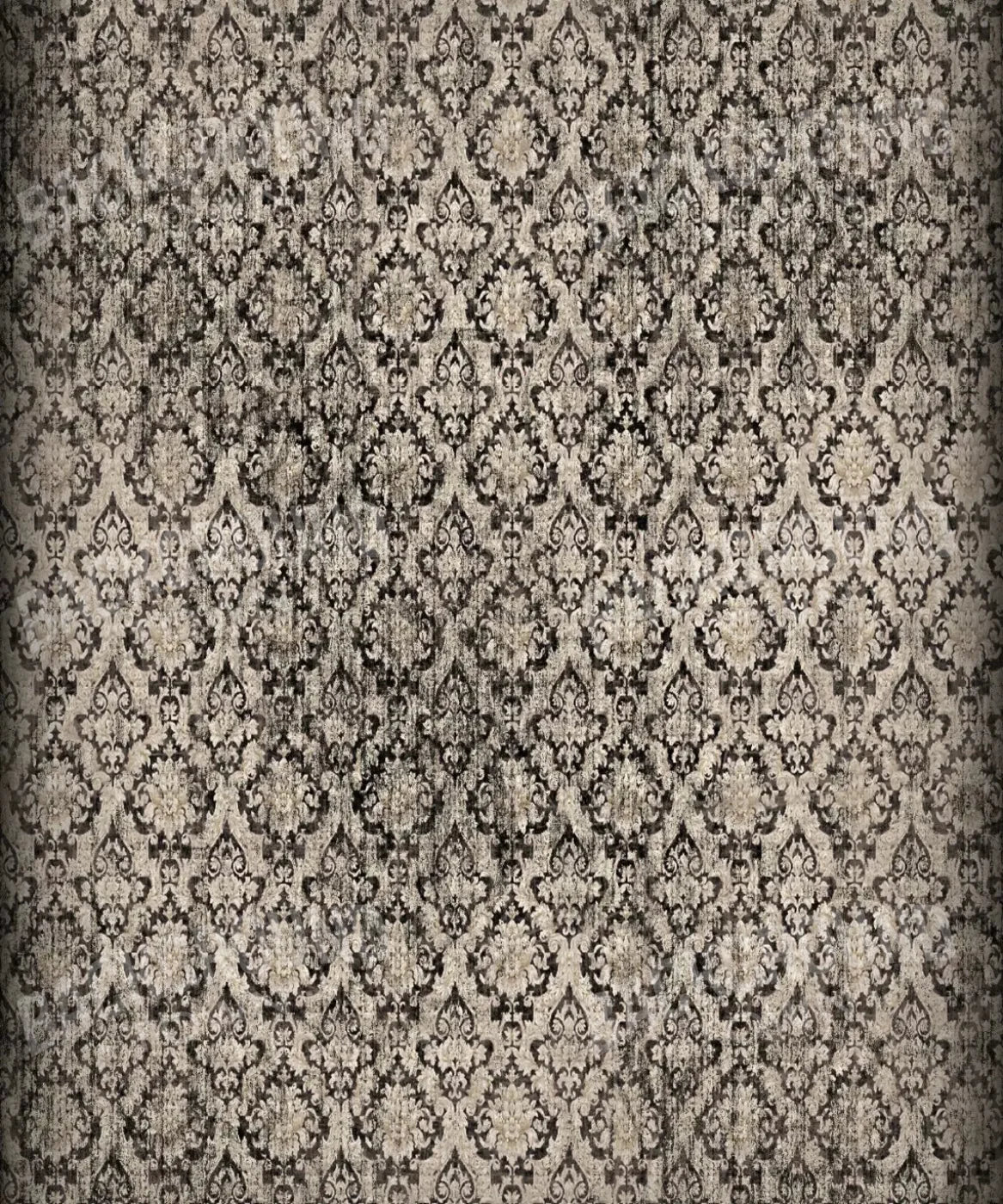 Black Damask Backdrop for Photography