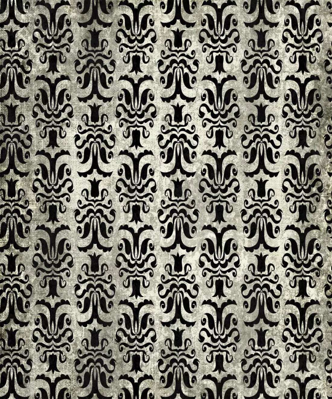 Black Damask Backdrop for Photography