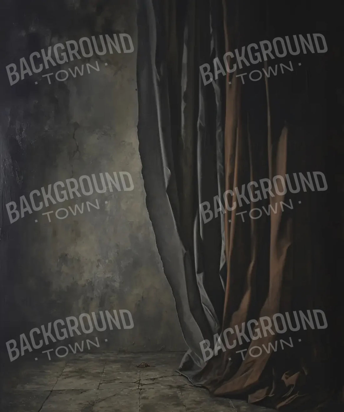 Black Brown Backdrop for Photography