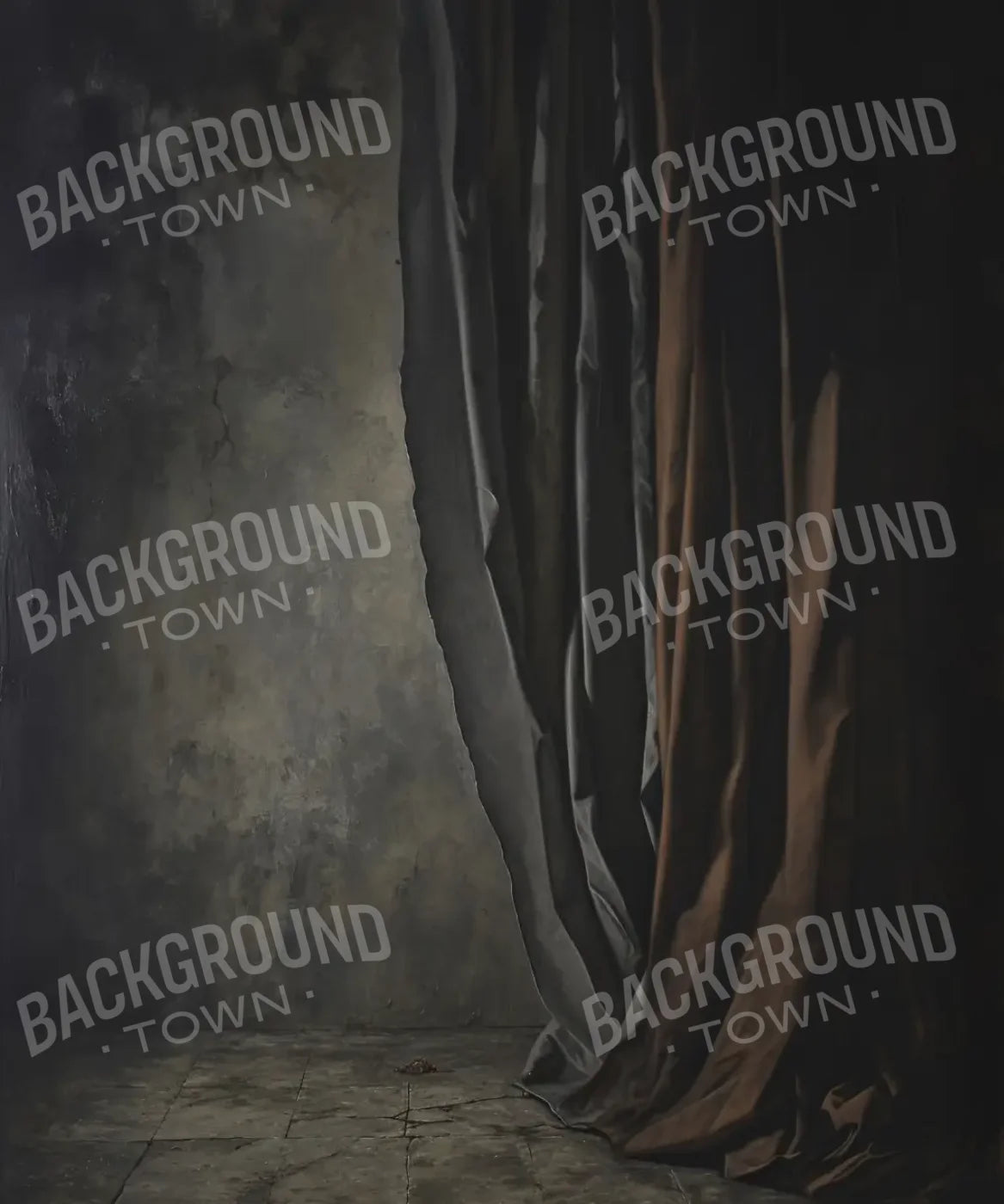 Black Brown  Backdrop for Photography