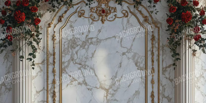 Curved Rose Arch 16’X8’ Ultracloth (192 X 96 Inch) Backdrop