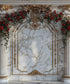 White Gold Red Green   Backdrop for Photography