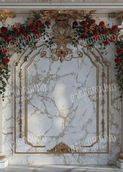 Curved Rose Arch 5’X7’ Ultracloth (60 X 84 Inch) Backdrop
