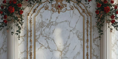 Curved Rose Arch Backdrop