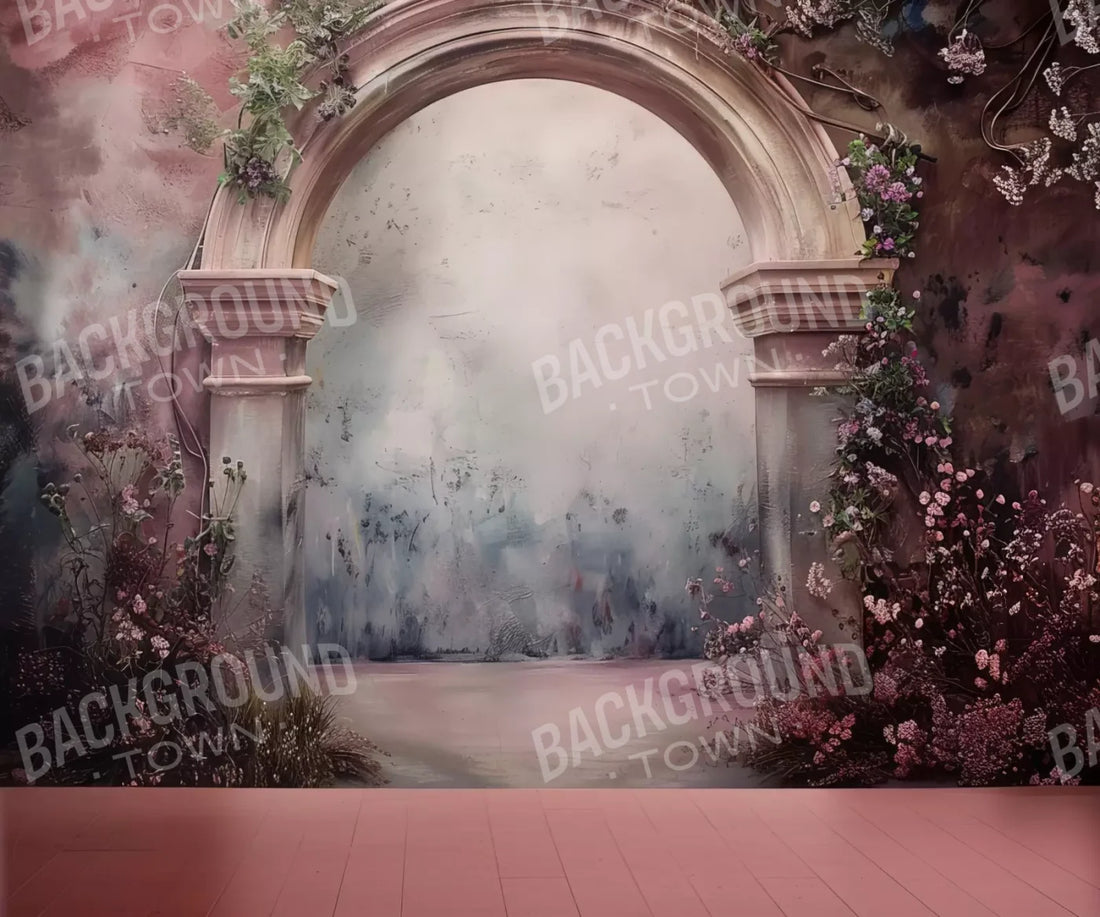 Pink Arch Fine Art Backdrop for Photography