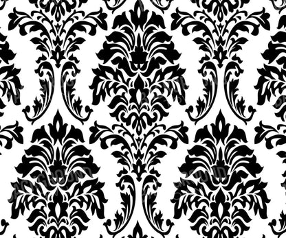 Damask 5X42 Fleece ( 60 X 50 Inch ) Backdrop