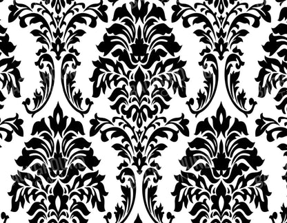 Damask 8X6 Fleece ( 96 X 72 Inch ) Backdrop