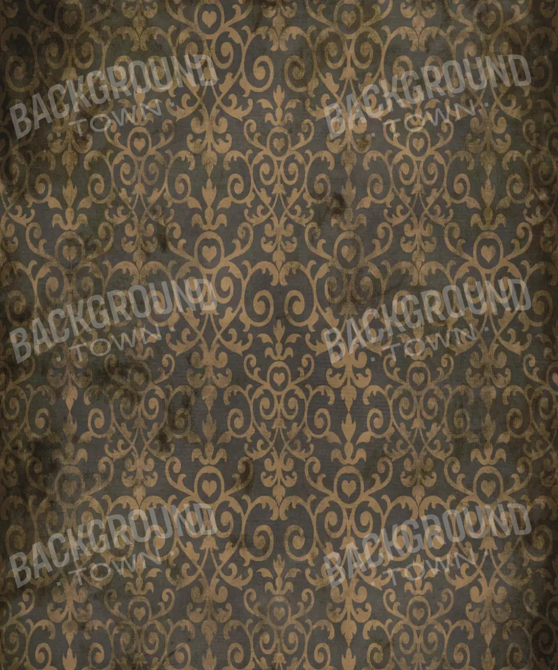 Brown Damask Backdrop for Photography