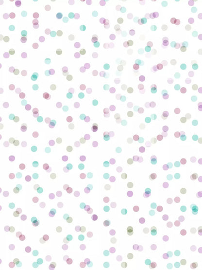 Dancing Dots 5X68 Fleece ( 60 X 80 Inch ) Backdrop