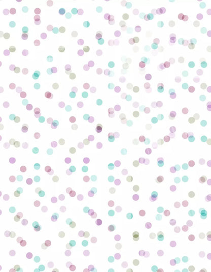 Dancing Dots 6X8 Fleece ( 72 X 96 Inch ) Backdrop