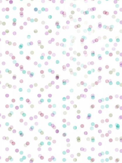 Dancing Dots 8X10 Fleece ( 96 X 120 Inch ) Backdrop