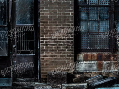 Dark Back Alley 10’X8’ Fleece (120 X 96 Inch) Backdrop