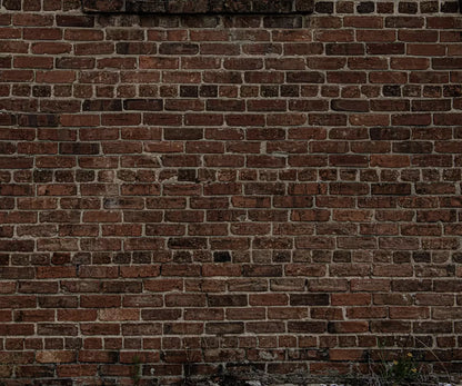 Dark Brick 5X42 Fleece ( 60 X 50 Inch ) Backdrop
