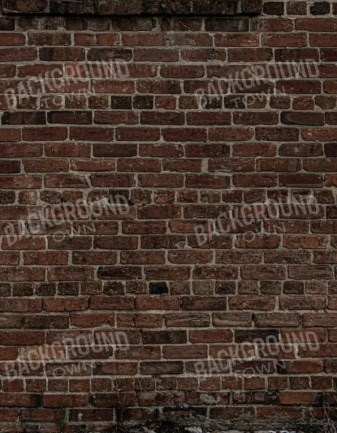 Dark Brick 6X8 Fleece ( 72 X 96 Inch ) Backdrop