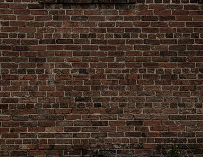 Dark Brick 8X6 Fleece ( 96 X 72 Inch ) Backdrop