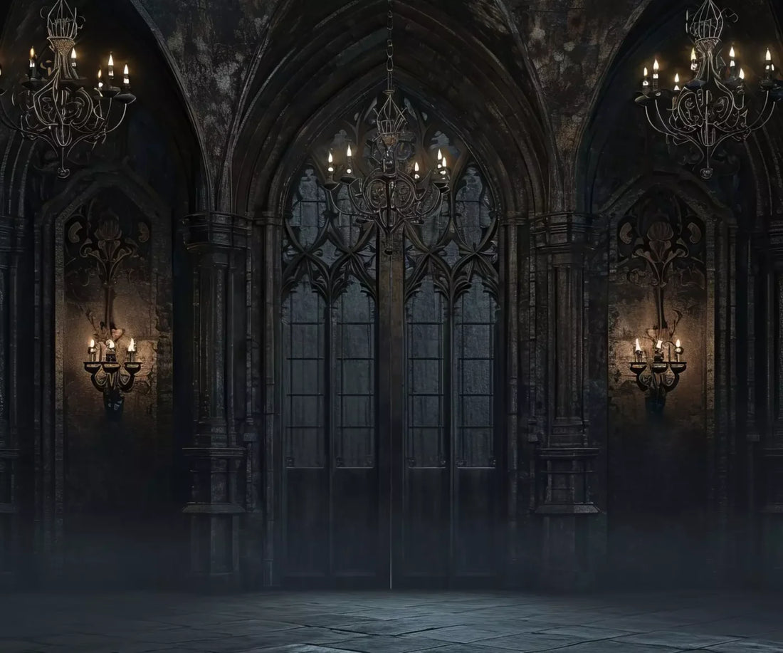 Dark Castle Great Hall 5’X4’2 Fleece (60 X 50 Inch) Backdrop