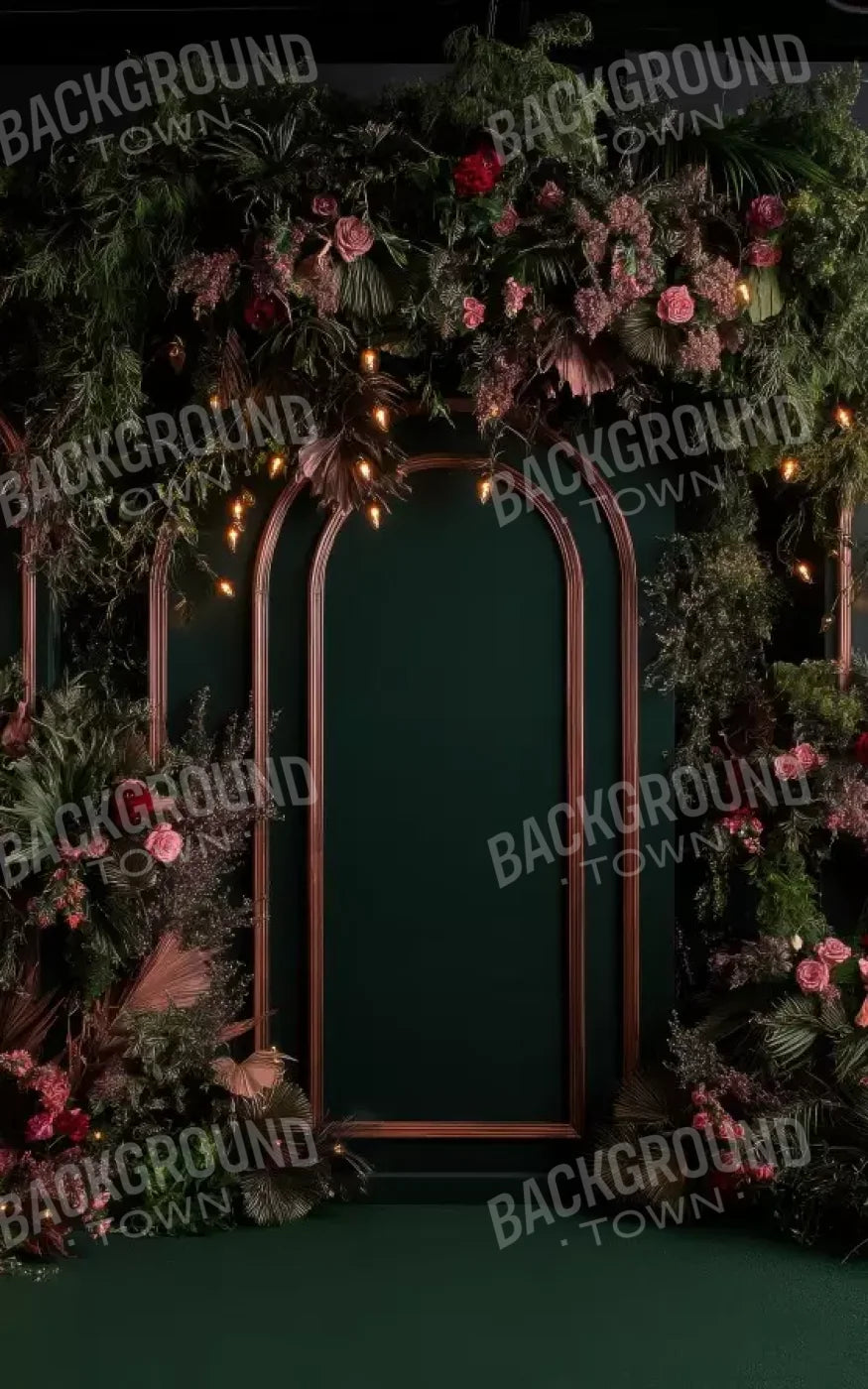 Dark Gothic Wedding Arch Ii 5’X8’ Ultracloth (60 X 96 Inch) Backdrop