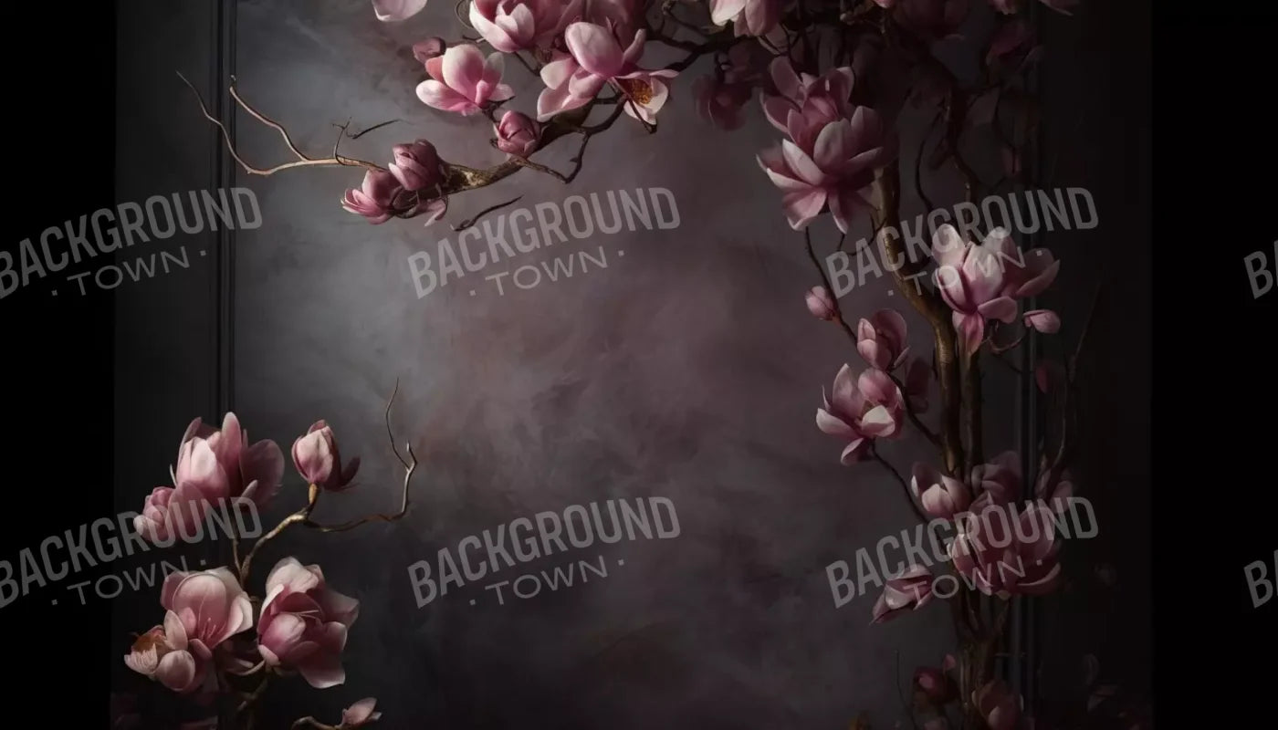 Dark Magnolia Branch 14’X8’ Ultracloth (168 X 96 Inch) Backdrop