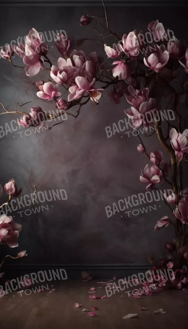 Dark Magnolia Branch 8’X14’ Ultracloth (96 X 168 Inch) Backdrop