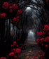 dark forest Backdrop for Photography