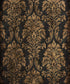 Black Damask Backdrop for Photography