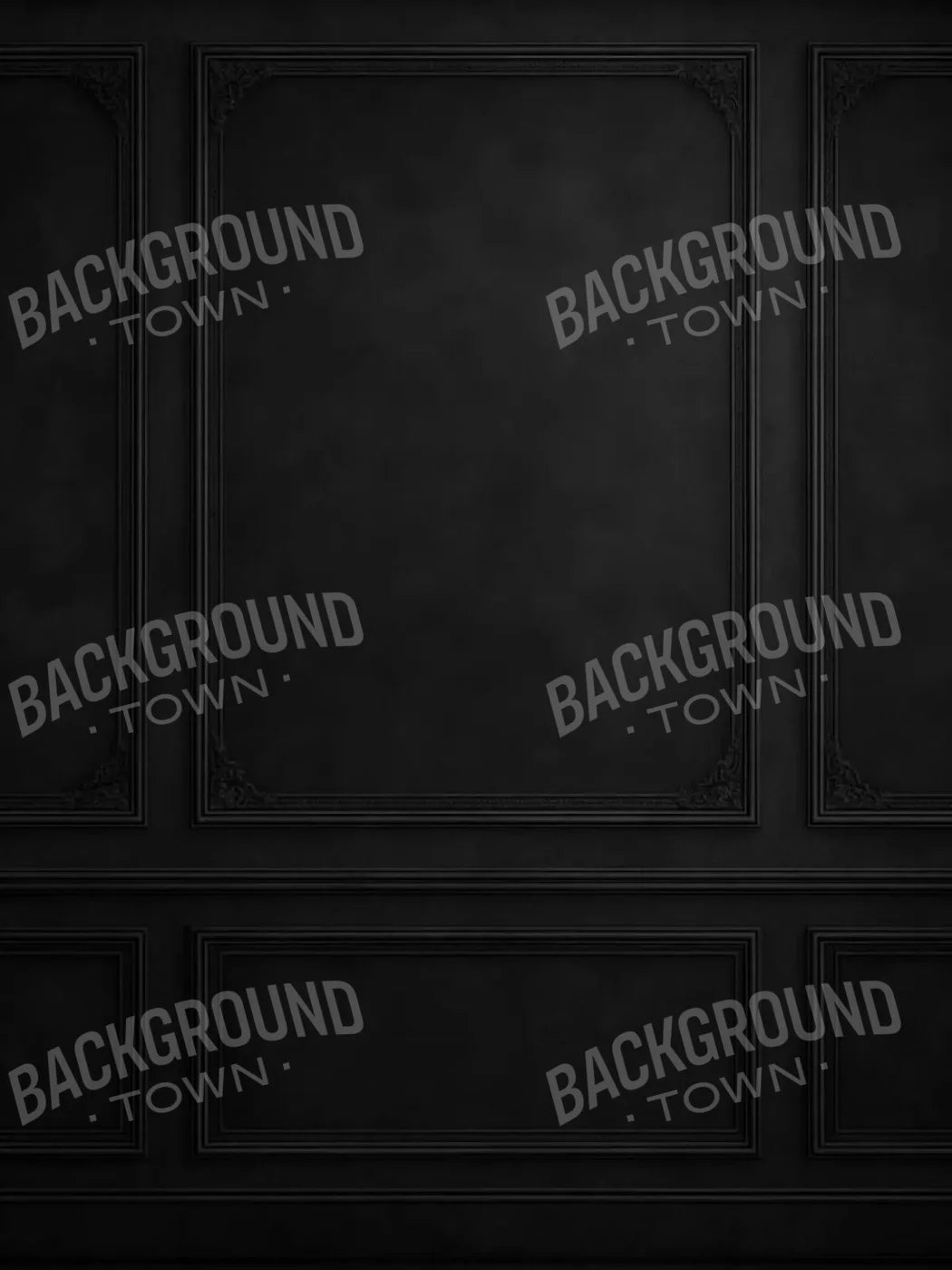 Deep Charcoal Panels 5’x6’8 Fleece (60 x 80 inch) Backdrop