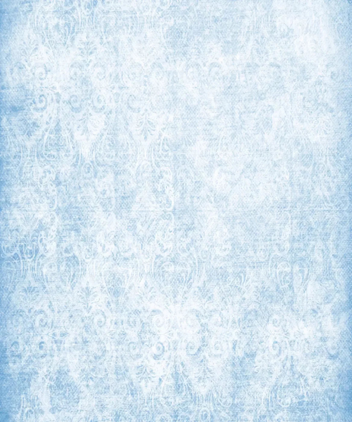 Blue Damask Backdrop for Photography