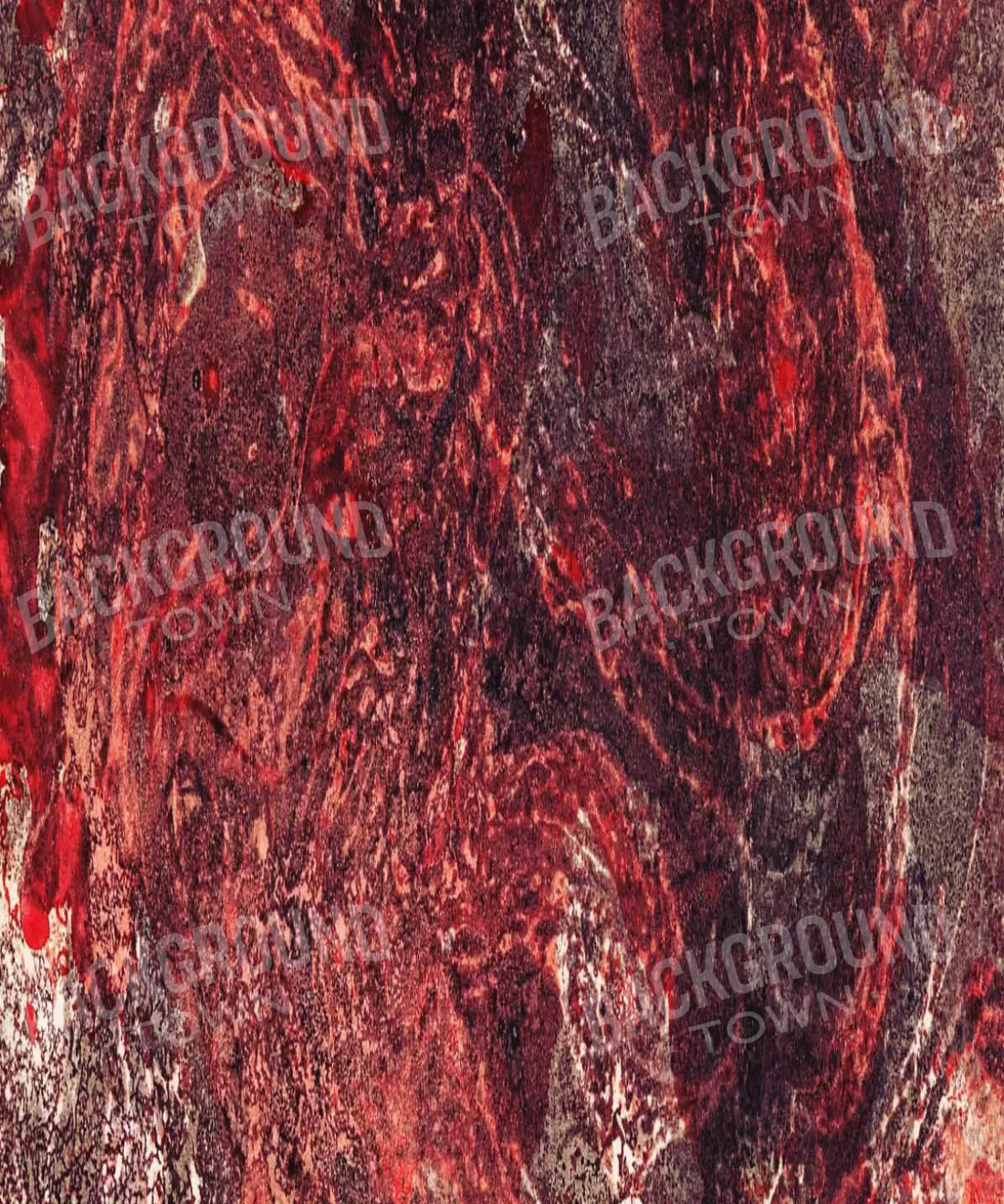 Red Urban Grunge Backdrop for Photography