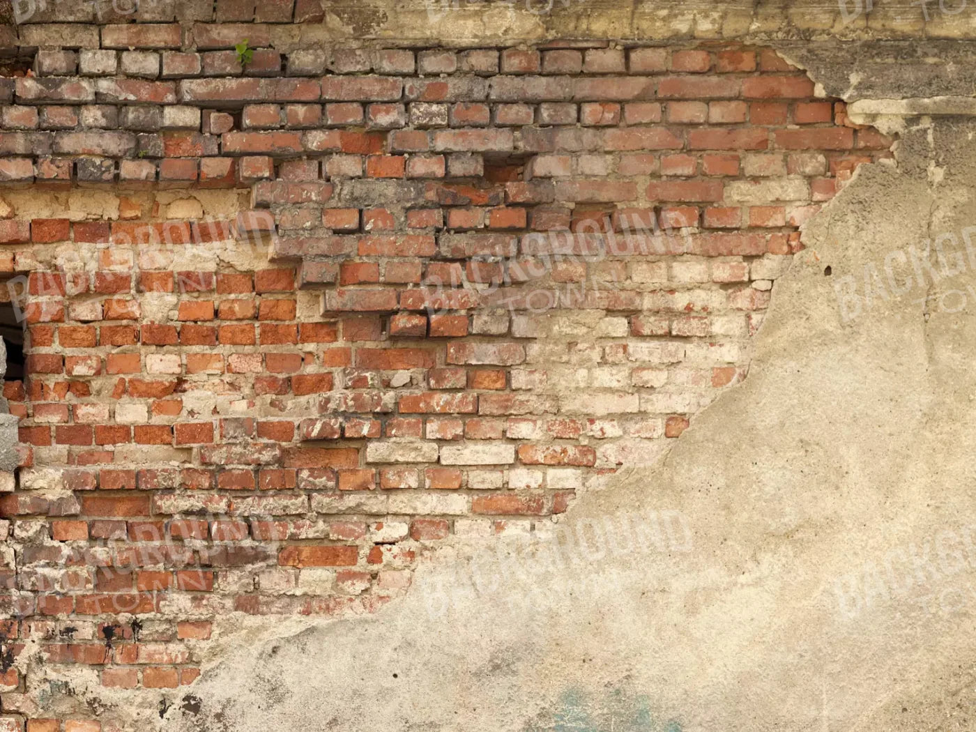 Demolition 68X5 Fleece ( 80 X 60 Inch ) Backdrop