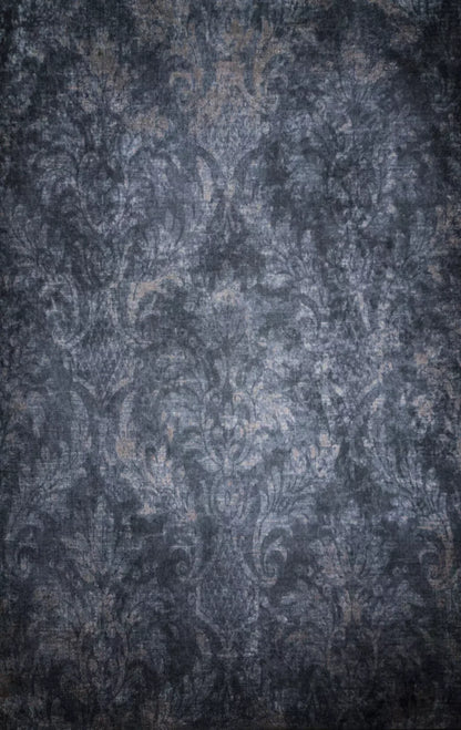 Denim Damask 10’X16’ Ultracloth (120 X 192 Inch) Backdrop