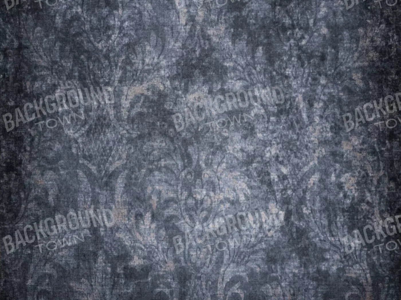 Denim Damask 10’X8’ Fleece (120 X 96 Inch) Backdrop