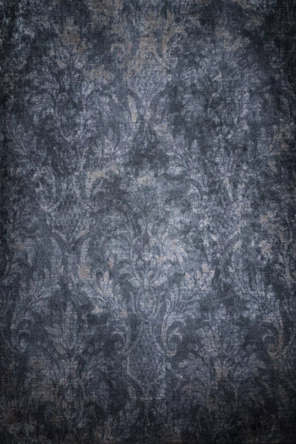 Denim Damask Backdrop