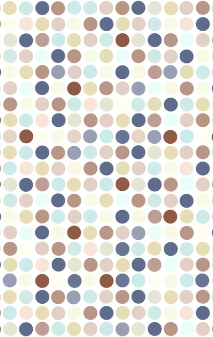 Denim Dots 10X16 Ultracloth ( 120 X 192 Inch ) Backdrop
