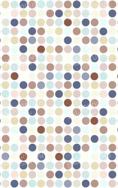Denim Dots 10X16 Ultracloth ( 120 X 192 Inch ) Backdrop