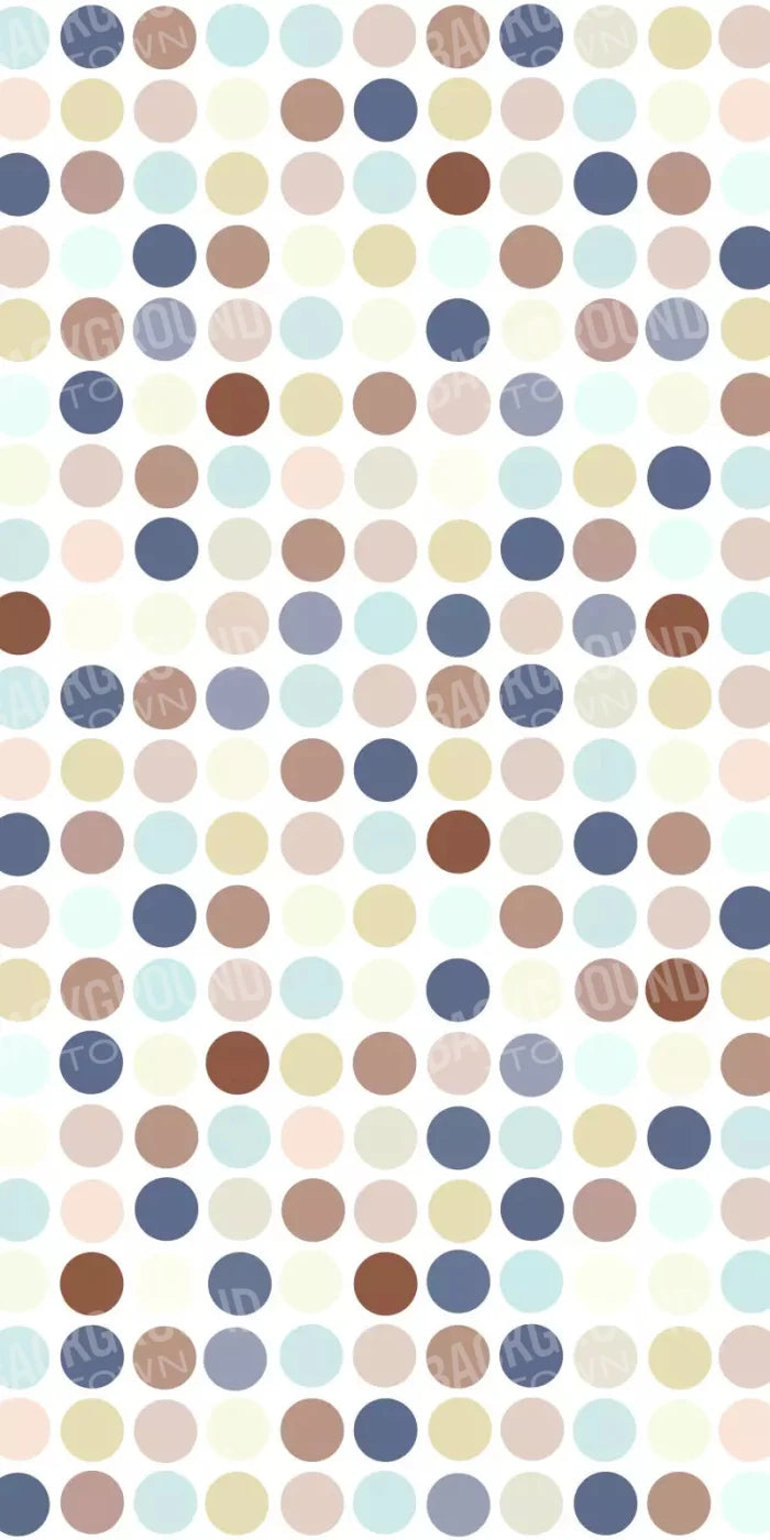 Denim Dots 10X20 Ultracloth ( 120 X 240 Inch ) Backdrop