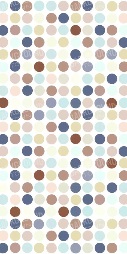 Denim Dots 10X20 Ultracloth ( 120 X 240 Inch ) Backdrop