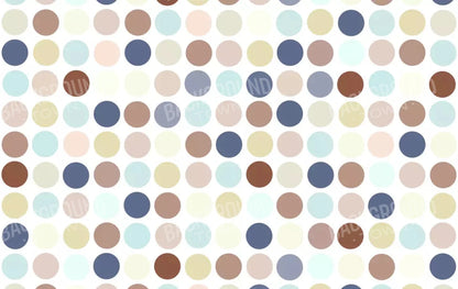 Denim Dots 16X10 Ultracloth ( 192 X 120 Inch ) Backdrop